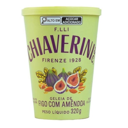 GELEIA DE FIGO COM AMENDOA - CHIAVERINI - IT - 320G